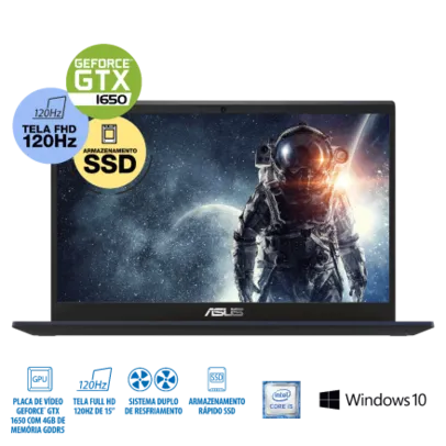 Notebook ASUS X571GT-AL888T Preto