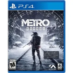 Metro Exodus - PS4 PSN | R$ 57