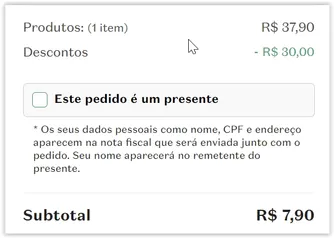 Cupom de R$ 30 OFF acima de R$ 30 na Boticário