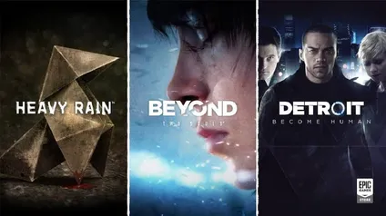 Jogos Detroit + Beyond Two Souls + Heavy Rain