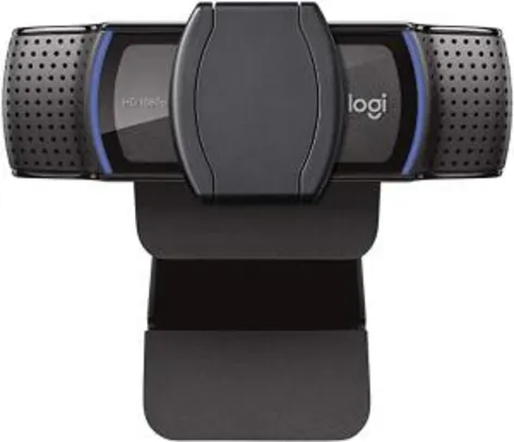 Webcam Full HD Logitech C920s com Microfone e Proteção de Privacidade para Gravações em 1080p - R$489