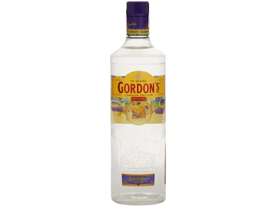 (App + Cliente ouro + Leve 3 Pague2) Gin Gordons London Dry Clássico e Seco 750ml | R$50