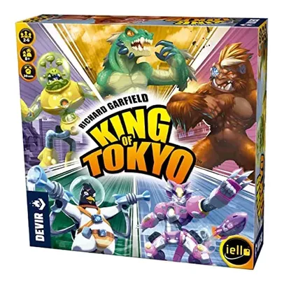 KING OF TOKYO (Devir), Jogo de Tabuleiro, 2-6 jogadores