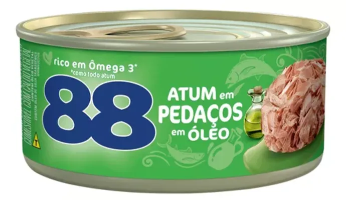 Atum Pedaços Em Óleo 88 Gomes Da Costa 140g