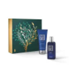 Kit Presente Egeo Blue: Desodorante Colônia 50ml + Shower Gel 100g