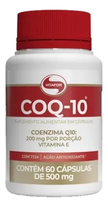 Suplemento em  cápsulas Vitafor  COQ-10 coenzima q10 60 cap