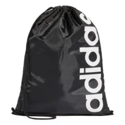 Sacola Adidas Gym Bag - Preto e Branco | R$ 30