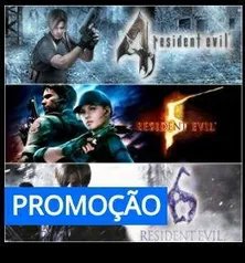 Pacote Triplo Resident Evil