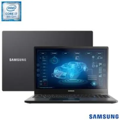 Notebook Samsung,Intel®Core™ i7,16GB,256 SSD,Tela PLS Full HD 15.6”, Placa NVIDIA® GeForce® GTX1650 4GB - NP760XBE-XW1BR