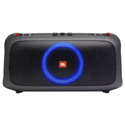 Caixa de Som JBL Partybox On-The-Go com Bluetooth, Luzes e Microfone sem Fio - 100W | R$1551