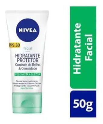 Hidratante Protetor Facial Fps 30 Nivea - 50g | R$14