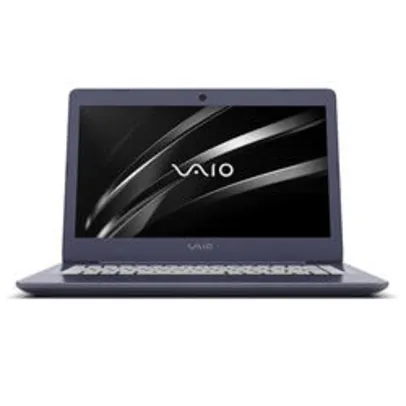 Notebook Vaio® C14 Core™ i7 8GB 1TB Tela 14" Windows 10 Home - Azul e Prata | cartão Submarino + AME: R$3171