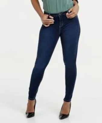 Calça Jeans Stretch Cigarrete Feminina Marisa - 34 ao 46 | R$ 40
