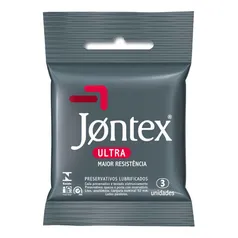 Preservativo Jontex Ultra Resistente 3 Unidades