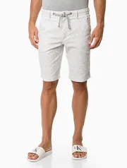 Bermuda Color Silk Barra Calvin Klein Jeans