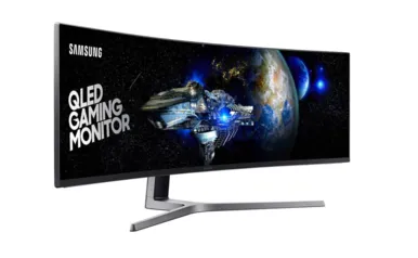 Monitor Gamer 49" Samsung LC49HG90DMLXZD Qled 144hz 1ms