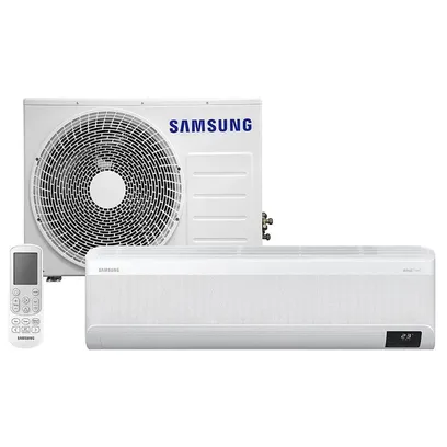 Product photo Ar Condicionado Split Inverter Samsung WindFree Connect 18000 Btus Frio 220V AR18CVFAAWKNAZ