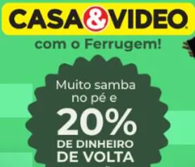 20% de volta na Live da Casa&Video pagando com PicPay