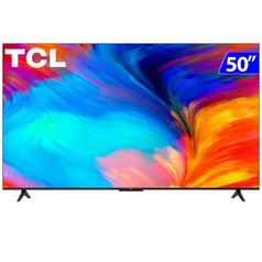 Smart TV TCL LED 50 4K HDR Wi-Fi Google com Comando de Voz 50P635