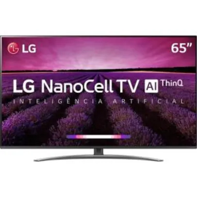 Smart TV LED LG 65'' 65SM8100 UHD 4K NanoCell + Smart Magic | R$3.399
