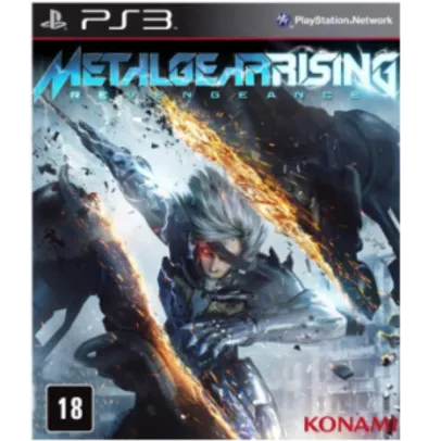 Metal Gear Rising: Revengeance (PS3) por R$12,90