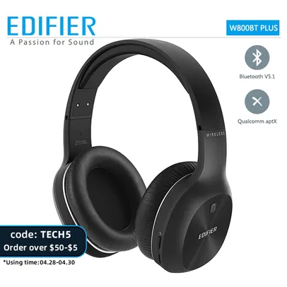 [Novos Usuários] Fone de Ouvido Bluetooth Edifier W800BT PLUS | R$161