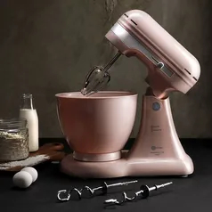 (Ame R$ 90,00/SC Ame R$ 27,00) Batedeira Lux 500 Rosa - Fun Kitchen