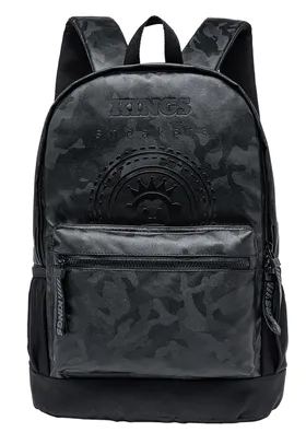 Mochila Masculina Militar Preta Kings Sneakers Original