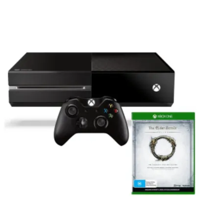 Saindo por R$ 1299: Console Xbox One 500GB + Controle Wireless + Jogo The Elder Scrolls por R$1299 | Pelando