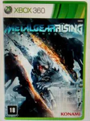[Americanas] Game Metal Gear Rising - Xbox 360 - SÓ R$2