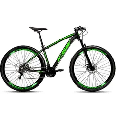 Bicicleta 29 KSW XLT 21 Marchas Freio a Disco Quadro Alumínio MTB