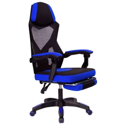 Cadeira Gamer Prizi Infinity, até 120KG, Escritório, Azul