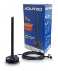 [PRIME] Antena Interna TV Digital HDTV DTV-100P AQUÁRIO, Aquario, DTV-100P, Preto