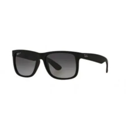Óculos De Sol Ray Ban Justin Rb4165L 622 T3 55 Polarizado - R$341