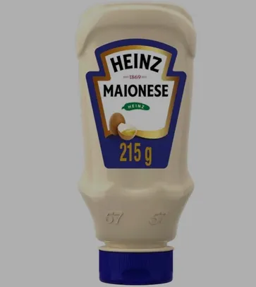 (LEV 5 PAG 4)Maionese Tradicional Heinz - 215g 