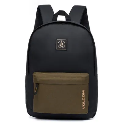 Mochila Volcom Resistente Grande - Ideal para Faculdade ou Escola