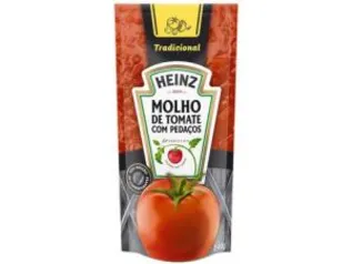 [R$0,26 APP MAGALU] Molho de Tomate Tradicional Heinz 340g | R$2