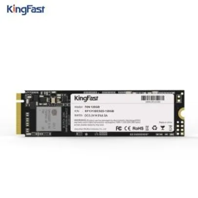 SSD NVME M.2 512GB KINGFAST 2500MB/S | R$318