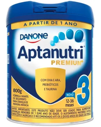 Fórmula Infantil Aptanutri Premium 3 800g