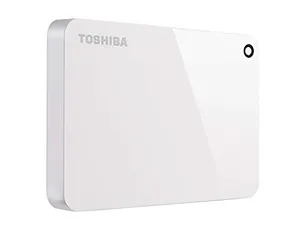 HD Externo Portátil Toshiba Canvio Advance 2TB Branco USB 3.0 - HDTC920XW3AA