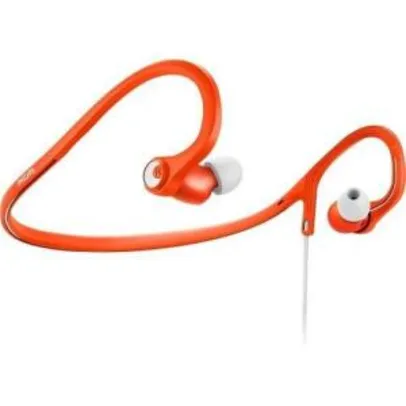 Fone de Ouvido Esportivo Flexivel Laranja Philips R$45