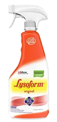 [Prime] Desinfetante Lysoform Bruto Aparelho 500ml | 10 unid | R$8 cada