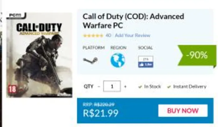 Call of Duty (COD): Advanced Warfare PC