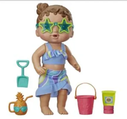 Boneca Hasbro Baby Alive - Bebê Sol e Areia | R$68