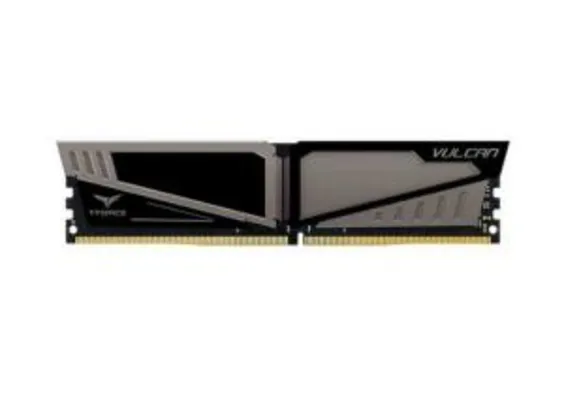 Memoria Team Group T-Force Vulcan 4GB (1x4) 2666MHz DDR4 Cinza