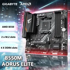 Placa Mãe B550M AORUS ELITE 