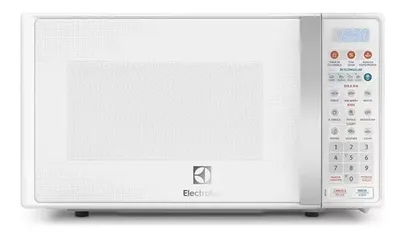 Microondas Electrolux Mto30 20l Função Tira Odor Branco 110v