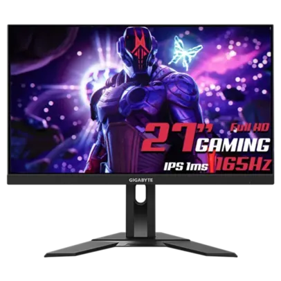 Monitor Gigabyte, 27 Pol, IPS, 165Hz, Full HD, 130% SRGB FreeSync, 1ms, HDMI/DP - G27F2