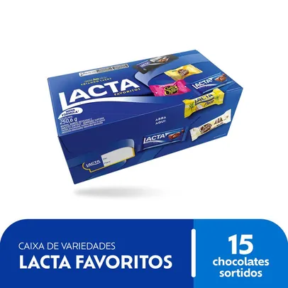 [REGIONAL] [LEVANDO 2 R$ 18] Caixa De Variedades Lacta Favoritos 250,6g