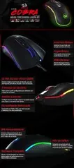 Mouse Gamer Redragon King Cobra M711-FPS 24000Dpi RGB  | Pichau R$150